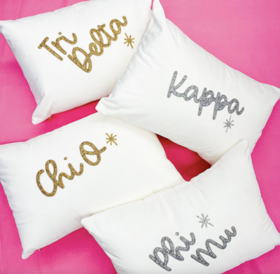 White/Gold Pillows