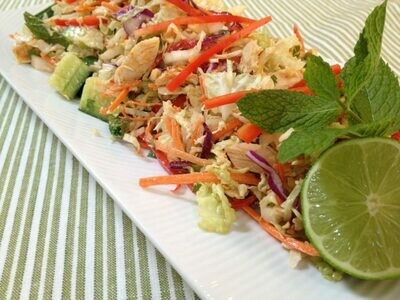 Thai Peanut Asian Chicken Salad