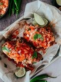 BBQ Chicken Baked Potatoes