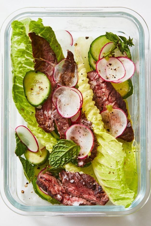 Cilantro-Lime Steak Salad