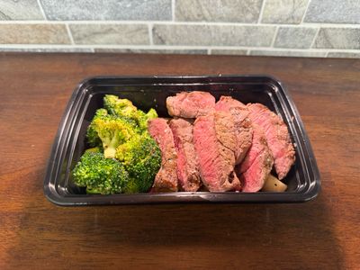 Sirloin w/ Roasted Potatoes &amp; Broccoli