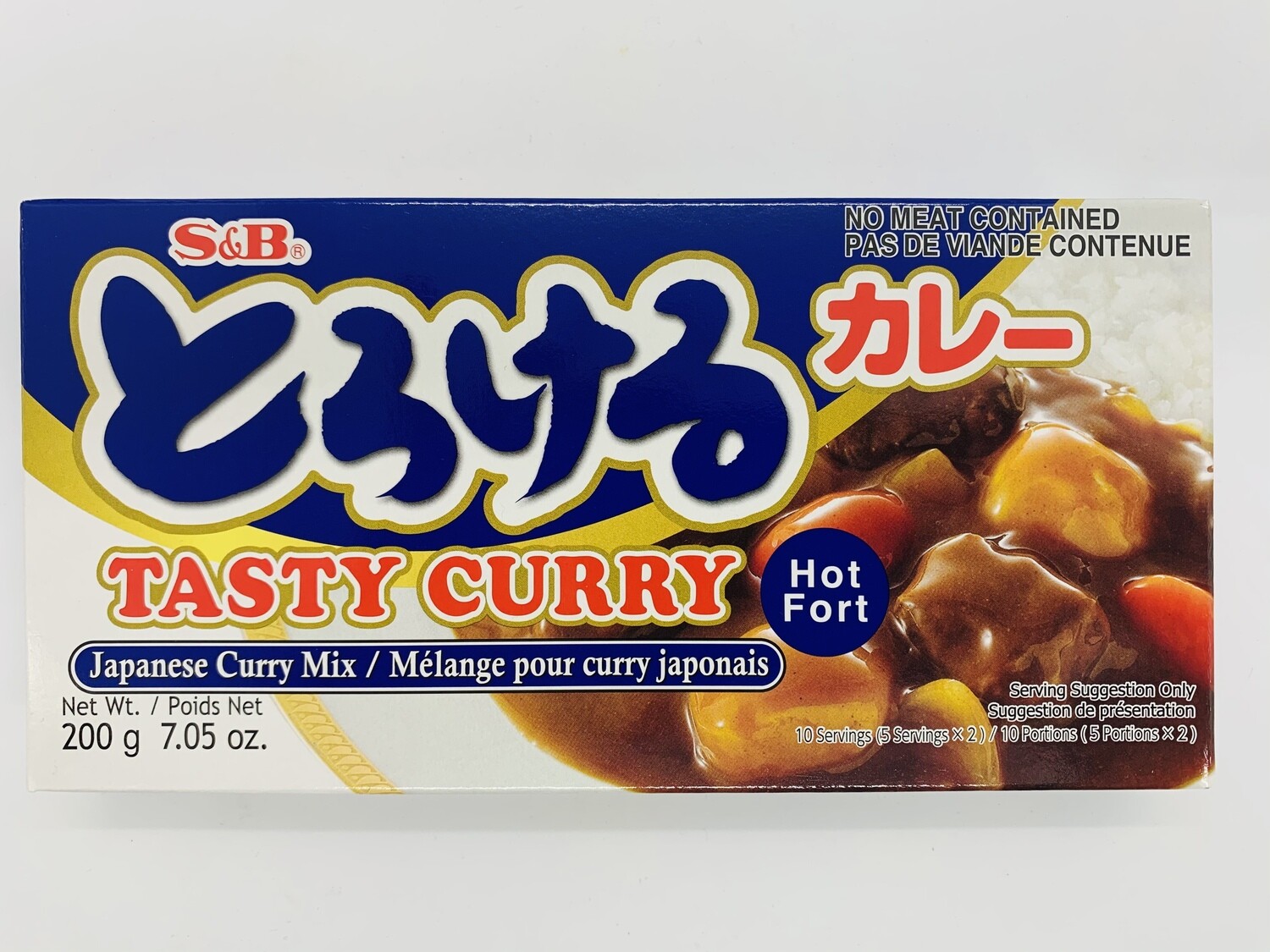 S&B Torokeru Curry Hot 200g