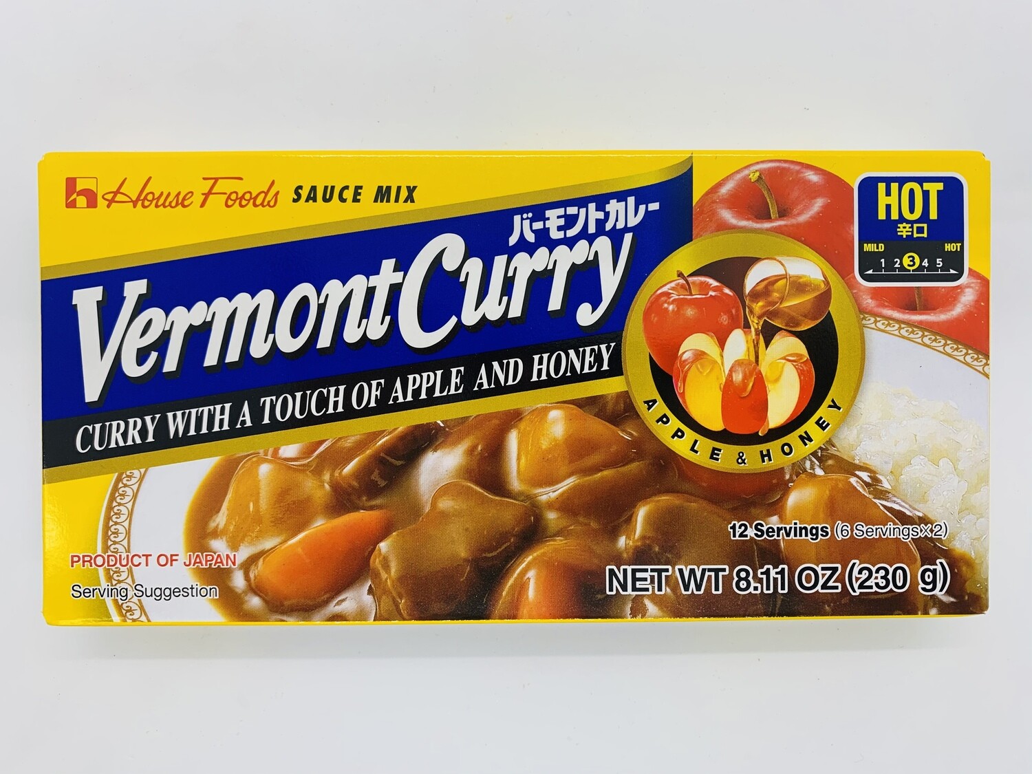 House Vermont Curry Hot 230g