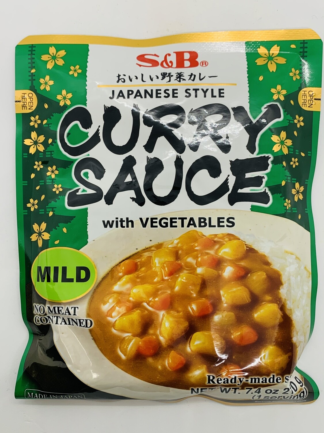 S&B Curry Sauce Mild 210g