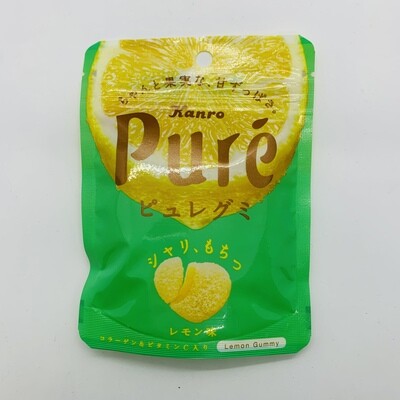 KANRO Pure Gummy Lemon