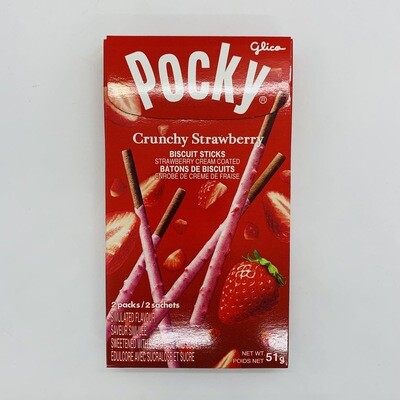GLICO Crunchy Strawberry Pocky
