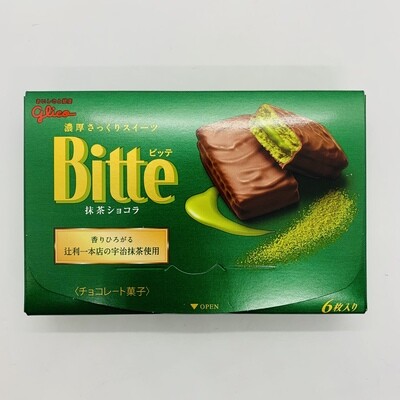 Glico Bitte Green Tea