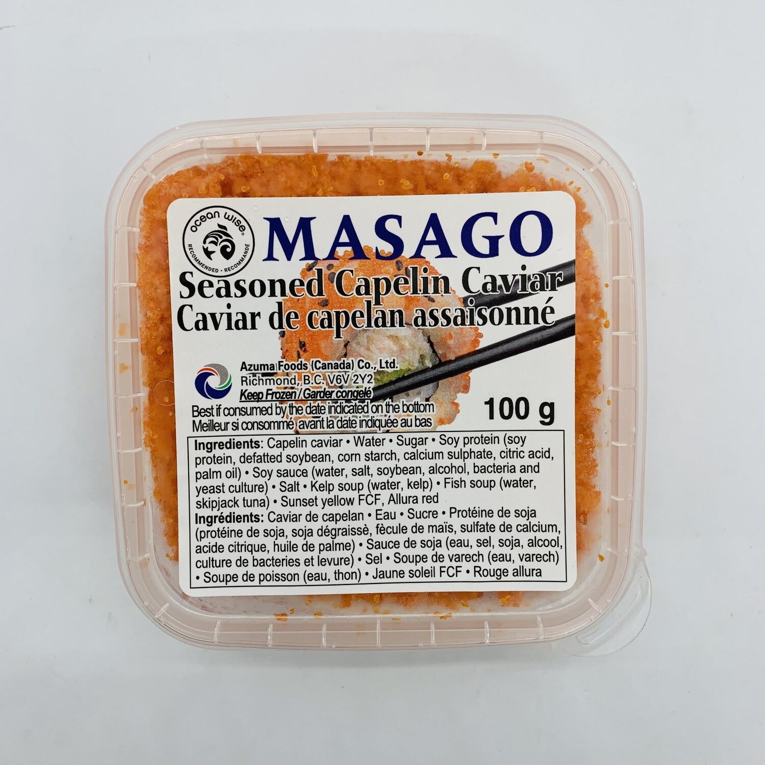 Masago Seasoned Capelin 100g