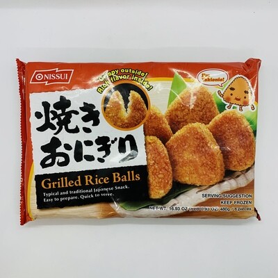 Nissui Yaki Onigiri Grilled Rice Balls 6pc
