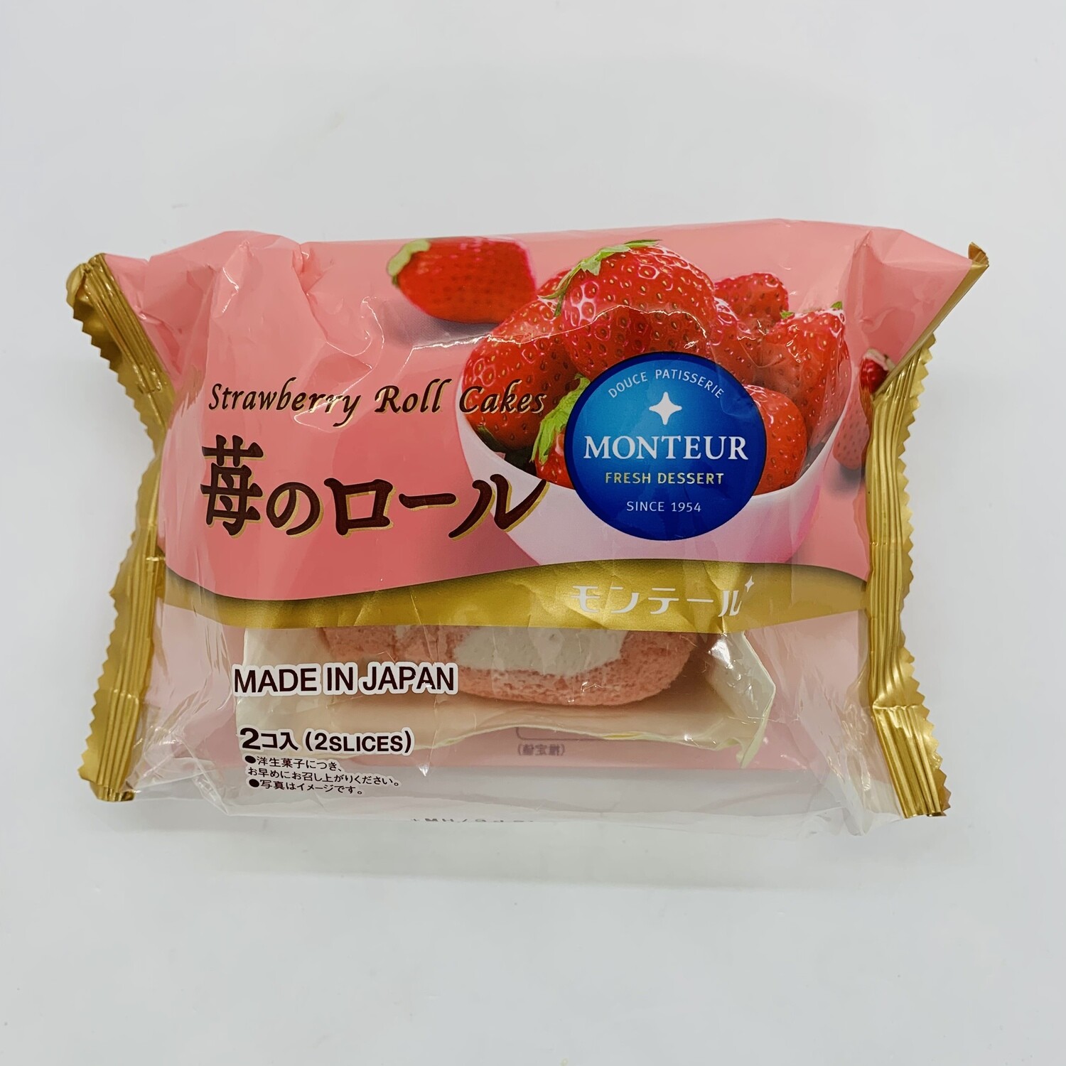 MONTEUR Roll Cake Strawberry