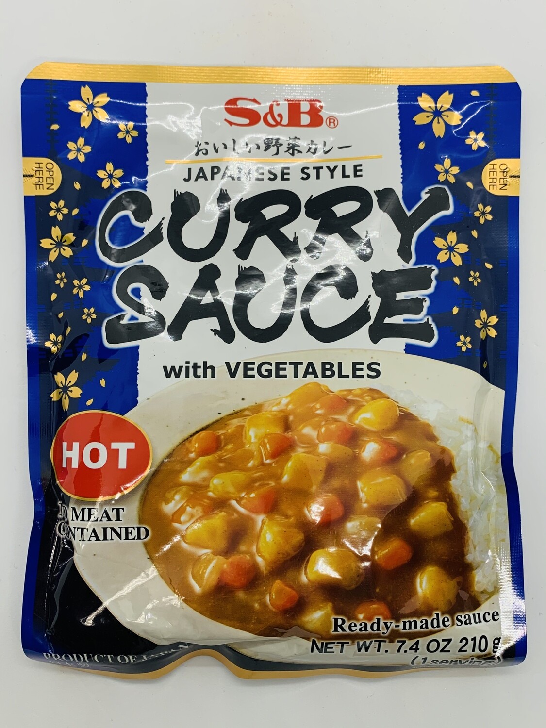 S&B Curry Sauce Hot 210g