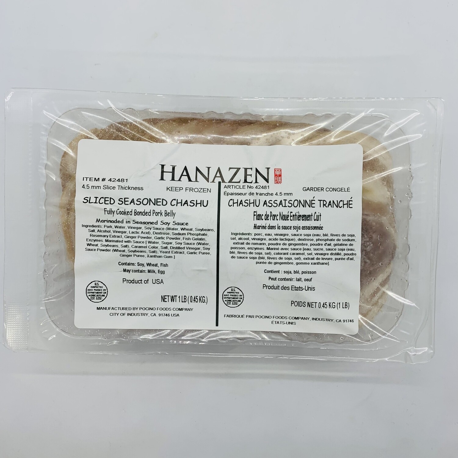 HANAZEN Sliced Seasoned Chashu