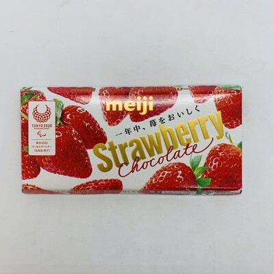 Meiji Chocolate Strawberry Ita
