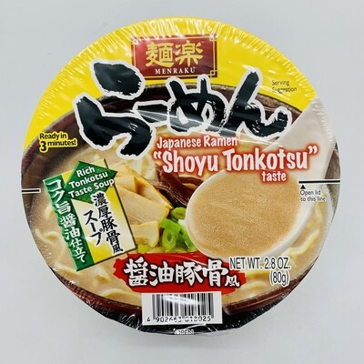 Menraku Shoyu Tonkotsu