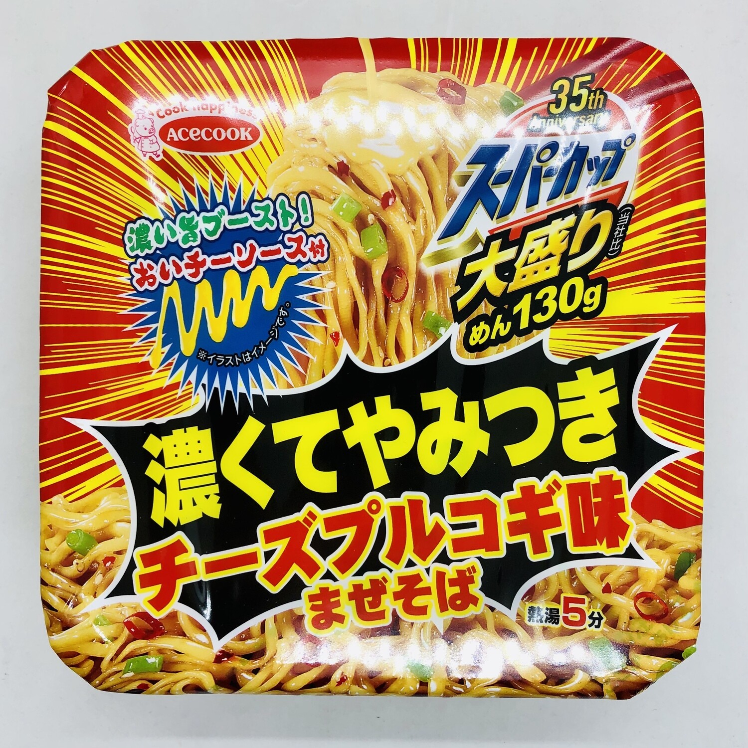Ace Yakisoba Cheese Bull