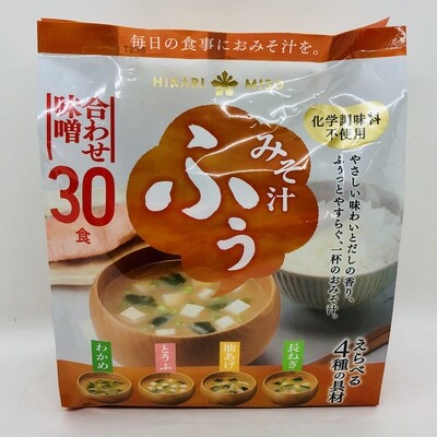 New Sale! Hikari FU Instant Miso Soup 30pc