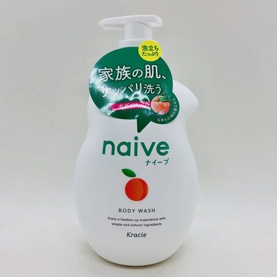 Naive Body Wash Peach