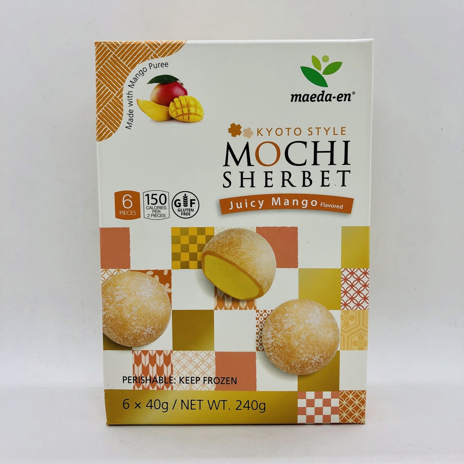 Maedaen Mochi Ice Cream Mango