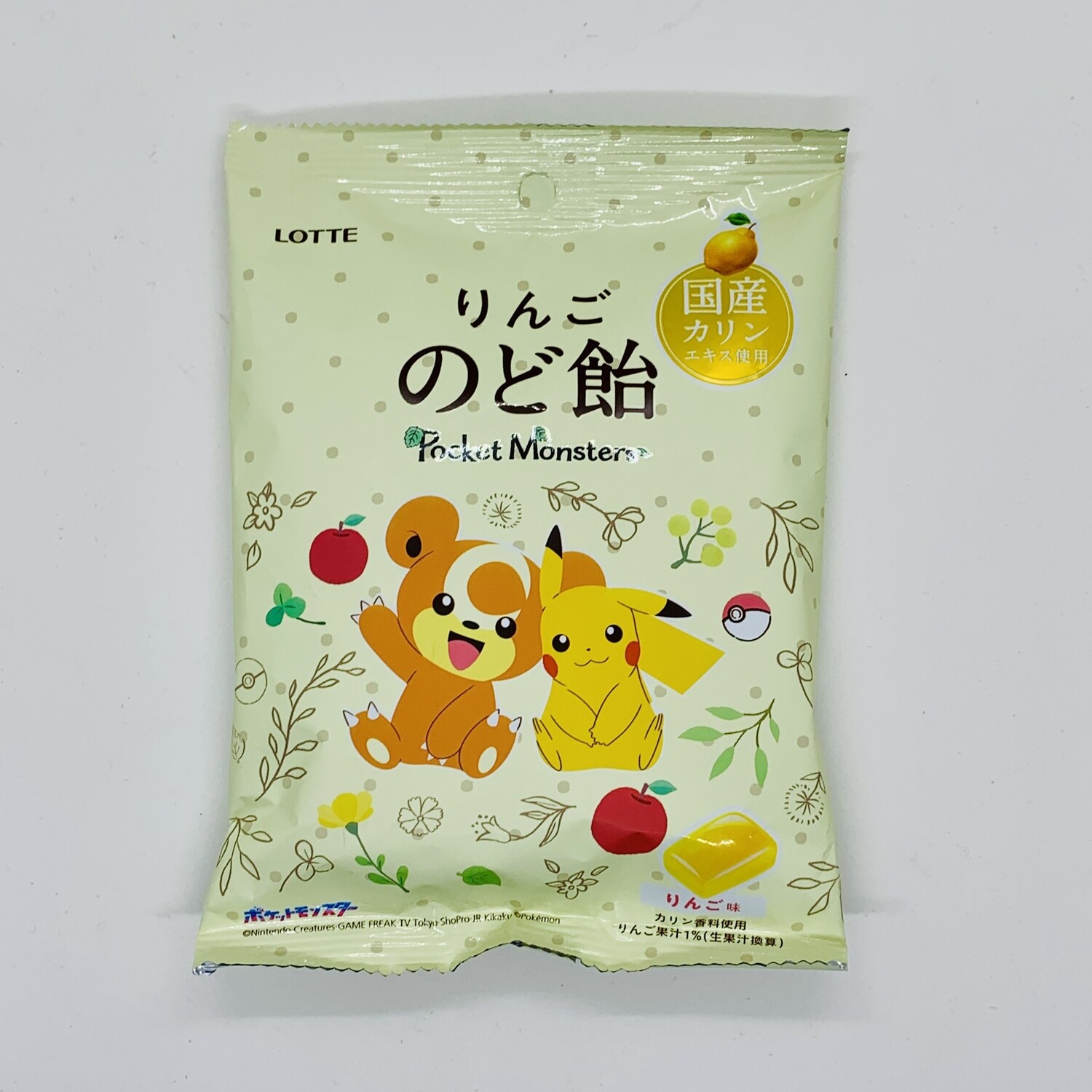 Lotte Pokemon Apple Nodo Ame