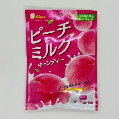 Lion Peach Milk Candy
