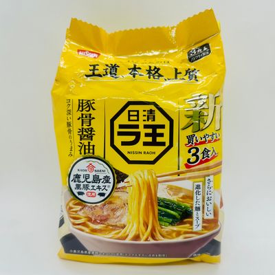 Nissin Rao Tonkotsu Shoyu 3P