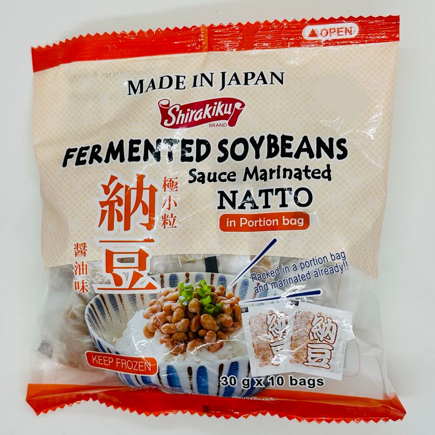 Natto In Portion Bag