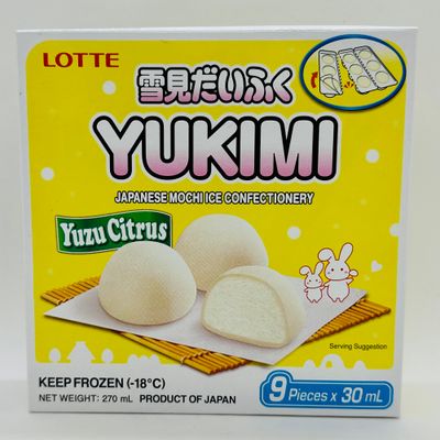 Lotte Yukimi Daifuku Yuzu