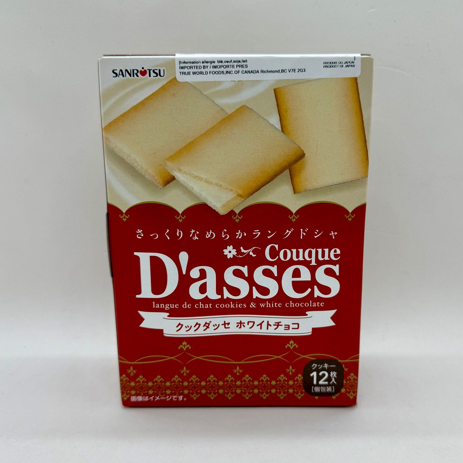SANRITSU D&#39;asses White Choco