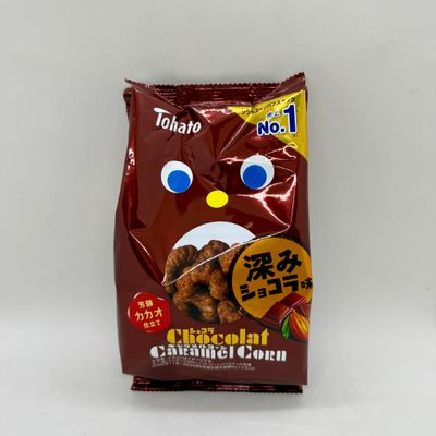 Tohato Caramel Corn Fukami Chocola