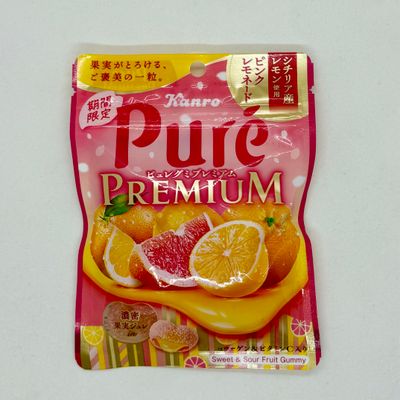 Kanro Pure Premium Pink Lemonade