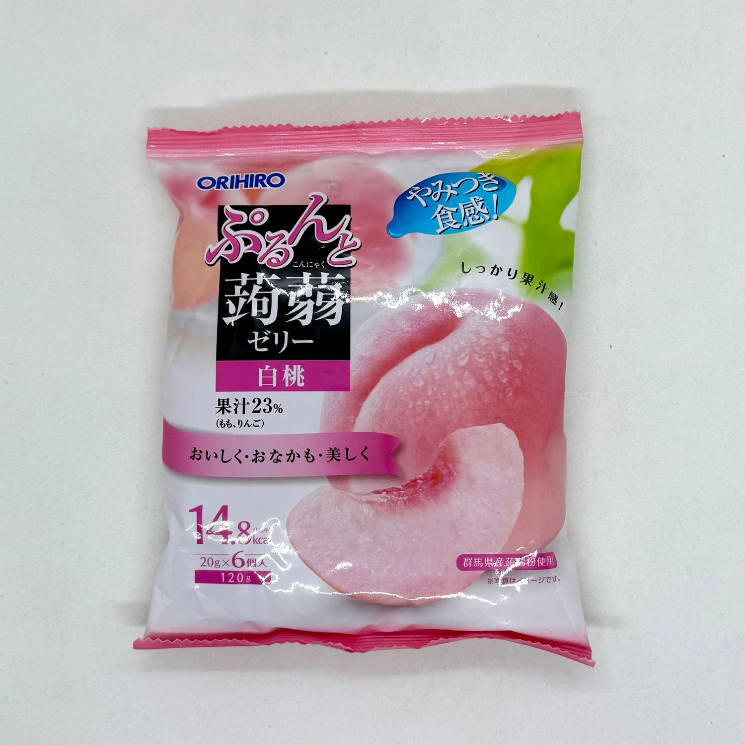 Orihiro Konnyaku Jello Peach