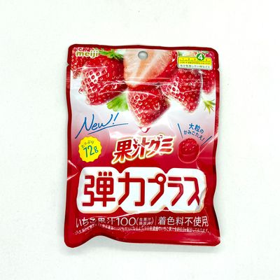 Meiji Kaju Gummy Danryoku Ichigo