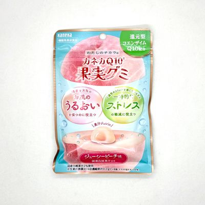 Kaneka Kajitsu Gummy Q10 Peach