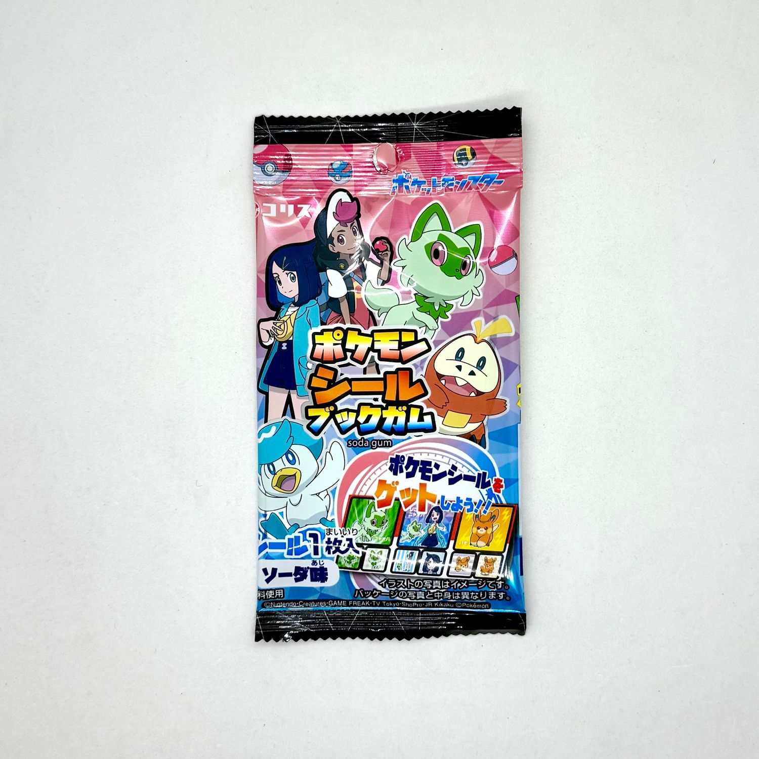 Koris Pokemon Sticker Book Gum
