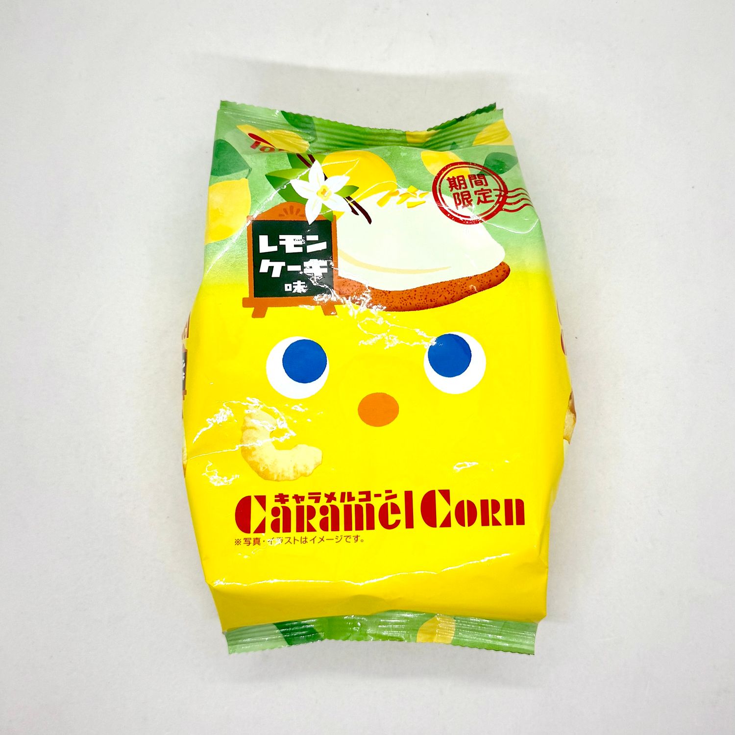 Tohato Caramel Corn Lemon Cake