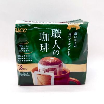 Ucc Drip Coffee Green 18P