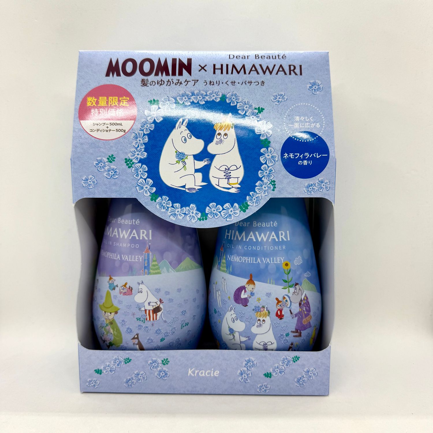 Moomin X Himawari Set Nemophila