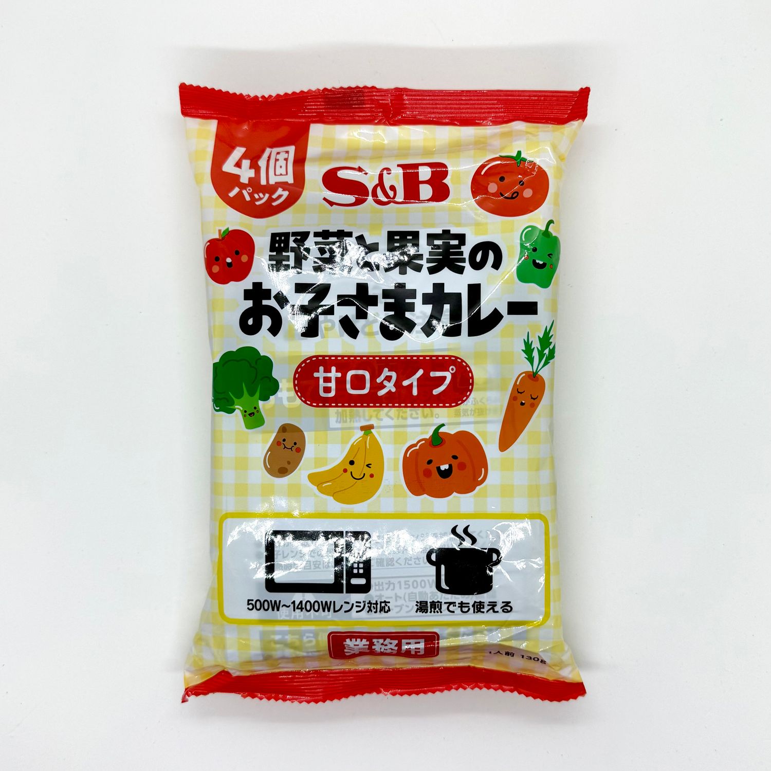 S&amp;B Kids Curry 4p