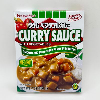 House Curry Sauce Med 200g