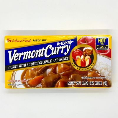 House Vermont Curry Hot 230g