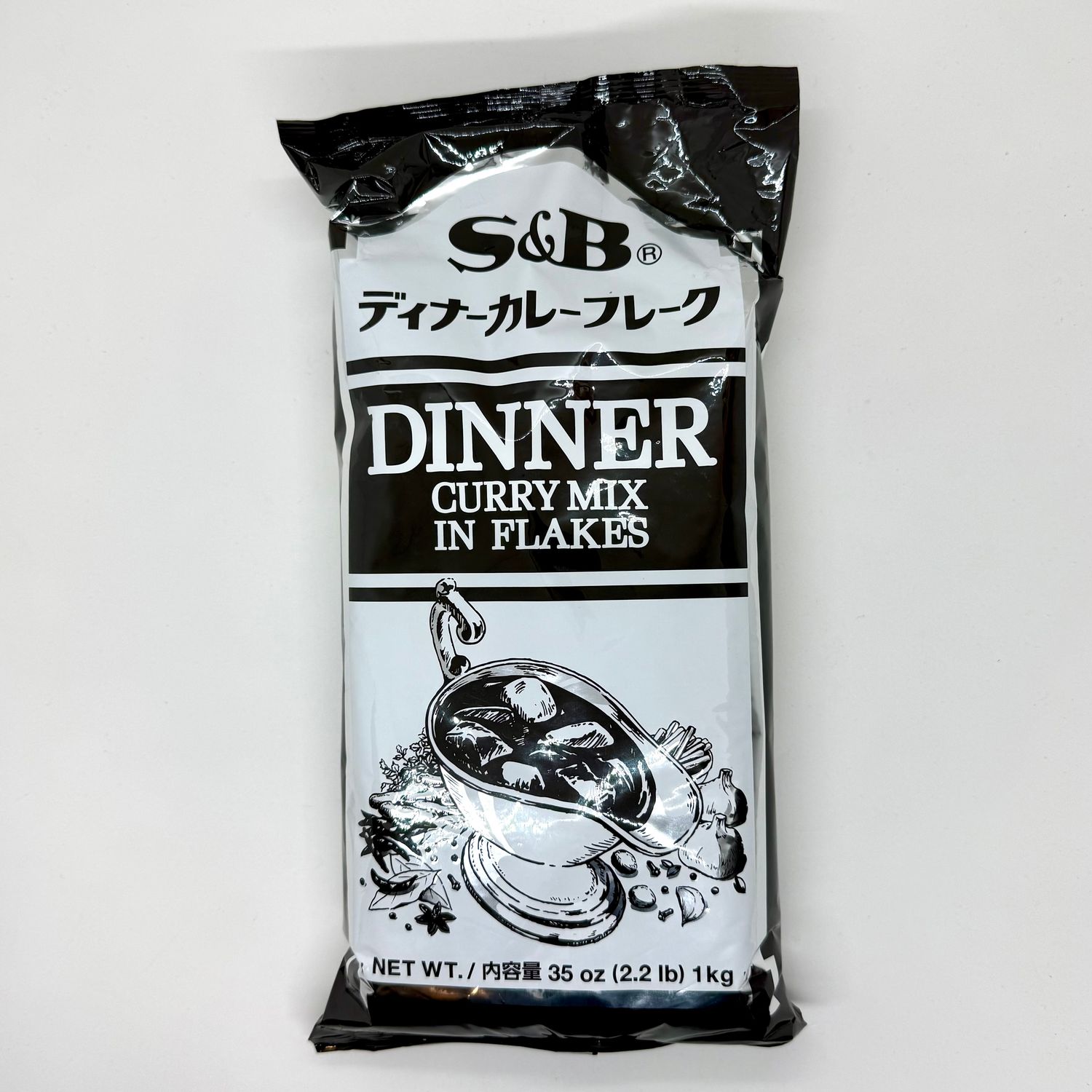 S&amp;B Dinner Curry Mix 1kg