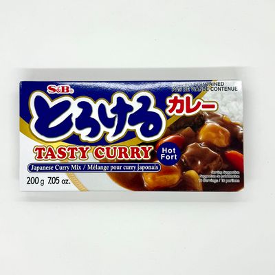 S&amp;B Torokeru Curry Hot 200g