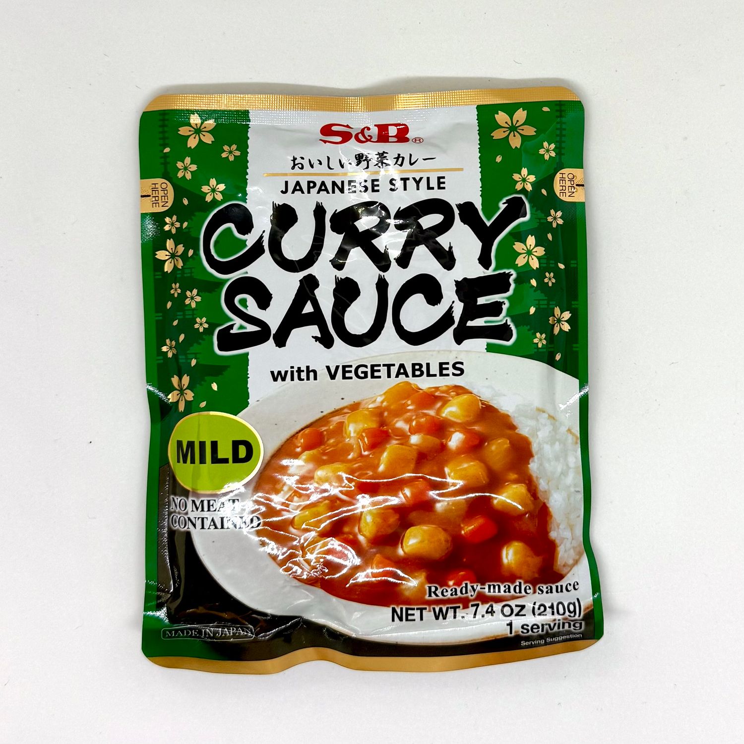 S&amp;B Curry Sauce Mild 210g