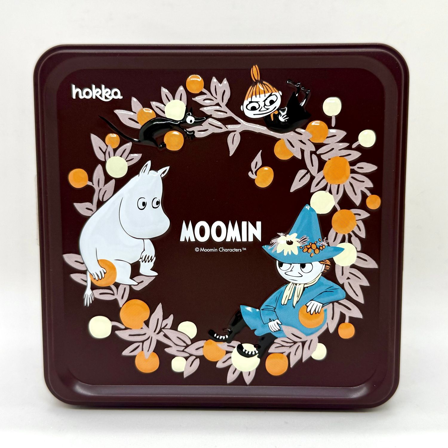 Hokka Moomin Cookie Tin Cocoa