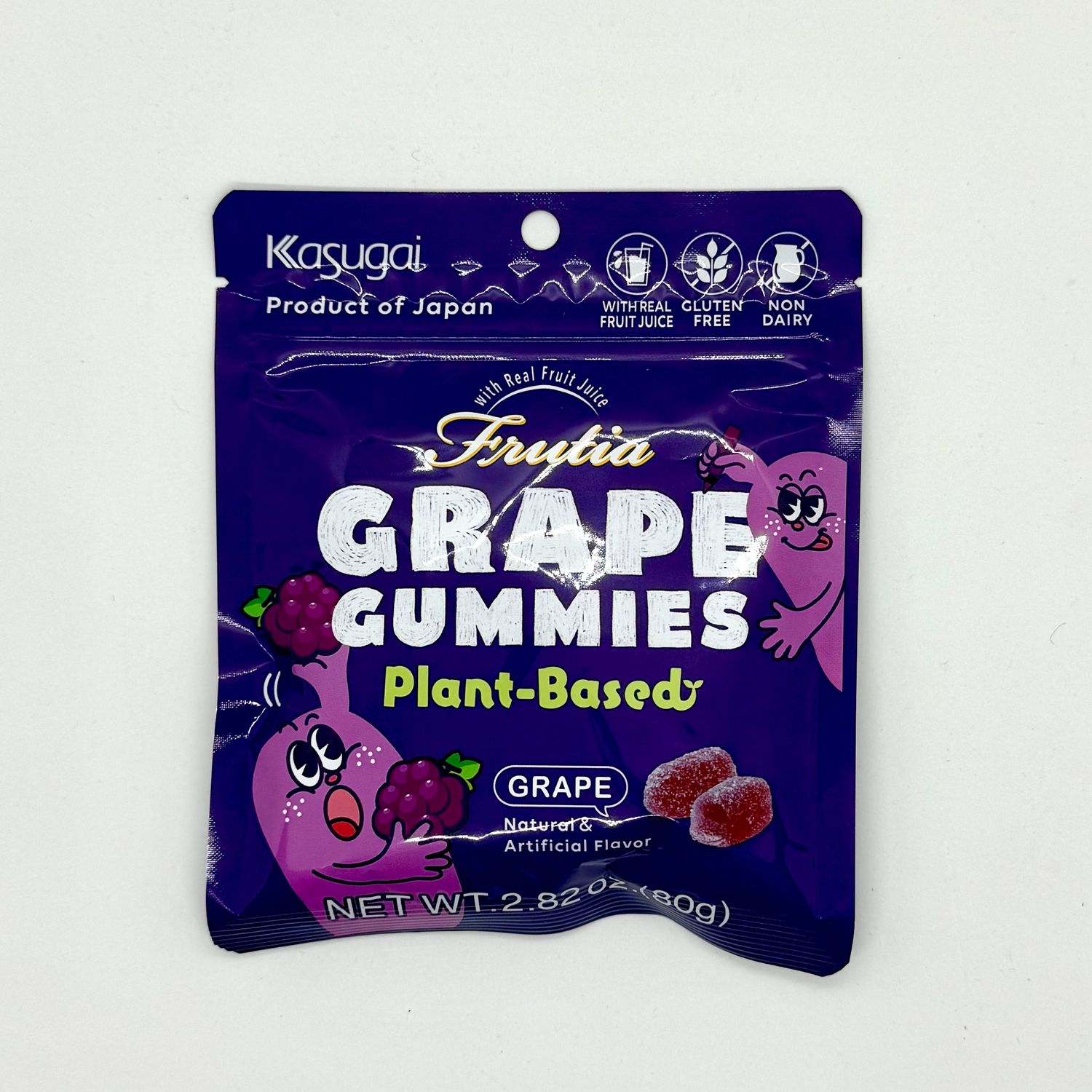 Kasugai Plant-Based Gummy Grape