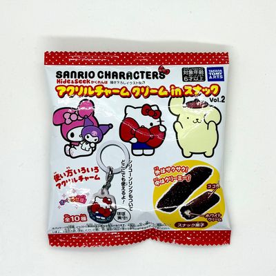 Takara Sanrio Acrylic Charm w Snack