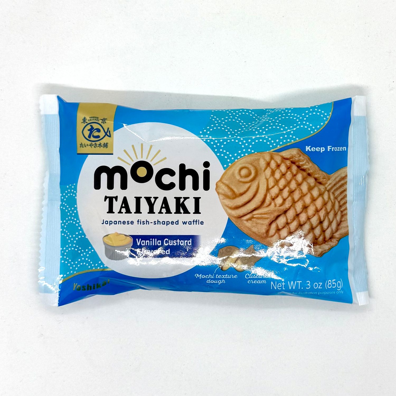 Mochi Taiyaki Vanilla Custard