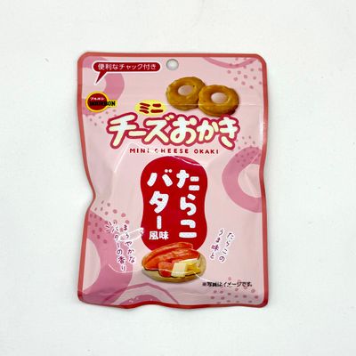Bourbon Mini Cheese Okaki Tarako Butter