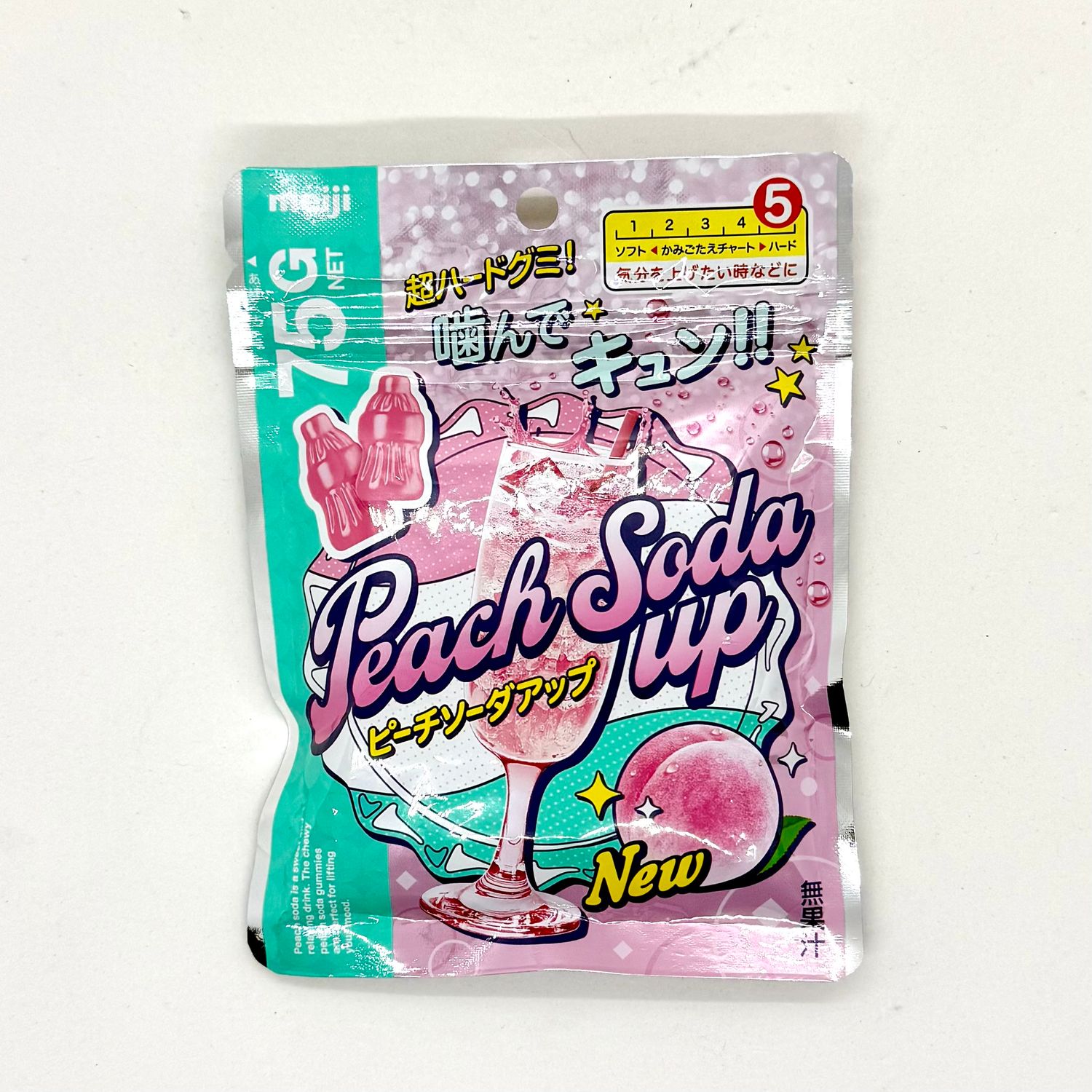 Meiji Peach Soda Up