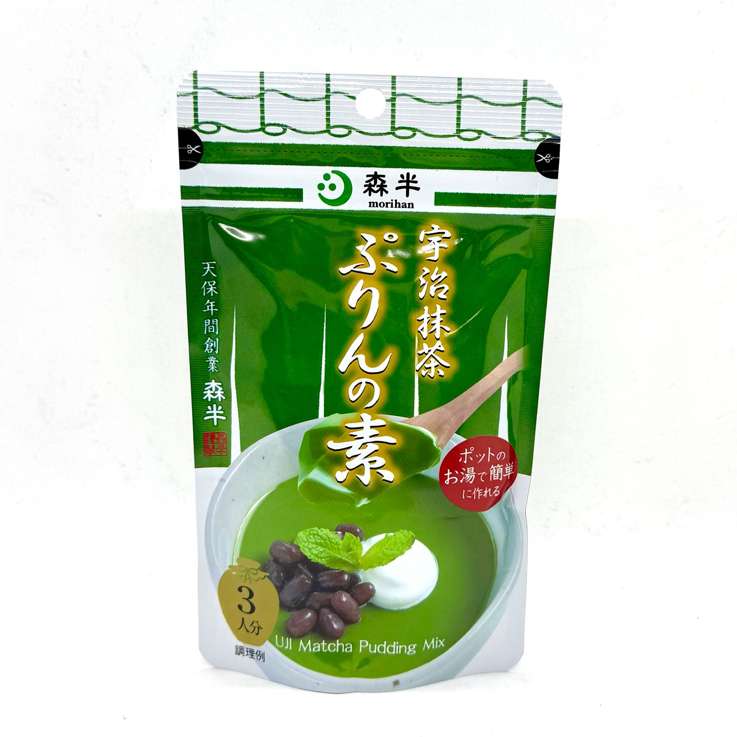 Morihan Matcha Pudding Moto